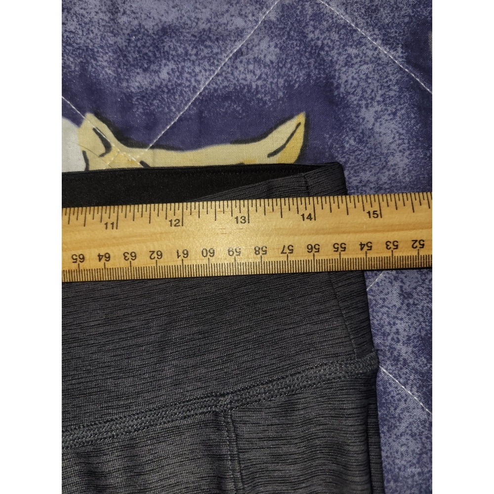Victoria Secret Stretch Leggings Gray Pink White Pockets Women's Medium - Picture 8 of 13